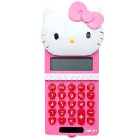 Calculadora de Mesa Hello Kitty Letron 8 Digitos Rosa/Branca