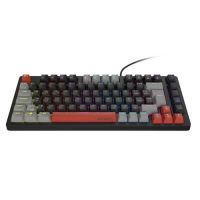 Teclado USB Pcyes Gamer Mecnico 75% Kirin Preto (Switch Azul) c/ Led Rainbow