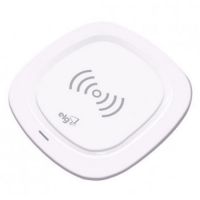 Carregador USB s/ Fio Elg Branco