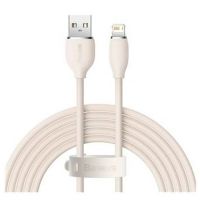 Cabo USB p/ Iphone Lightning Baseus 2.0m 2.4A Rosa