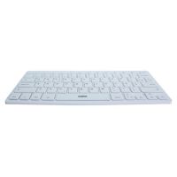 Teclado USB Sem Fio/Bluetooth Oex Elite Duo Branco