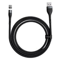 Cabo USB Macho X USB-C Macho Magntico Baseus 1.0m 5A Preto