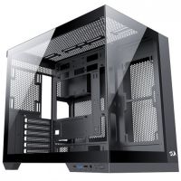 Gabinete Atx Redragon Wideload PRO Preto c/ Lateral em Vidro Temperado
