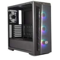 Gabinete M-Atx Coolermaster Masterbox MB520 c/ Lateral em Vidro Temperado e 3 Cooler ARGB