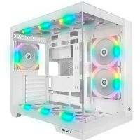Gabinete Atx Redragon Wideload Pro Branco c/ Lateral em Vidro Temperado