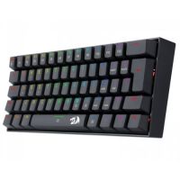 Teclado USB Redragon Gamer Dragonborn Preto (Switch Azul) c/ Led RGB