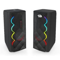 Caixas de Som Redragon Cipher Preto 5w RMS c/ Led RGB
