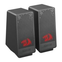 Caixas de Som Redragon Ranch Preto 3w RMS c/ Led RGB