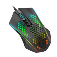 Mouse USB Redragon Gamer Memeanlion Honeycomb Preto c/ Led