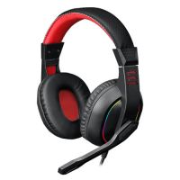 Headset Redragon Gamer Ares RGB Preto (USB+2x P2) c/ Led RGB