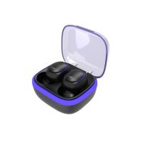 Fone de Ouvido C3 Tech Bluetooth s/ Fio C3 Tech Preto/Roxo