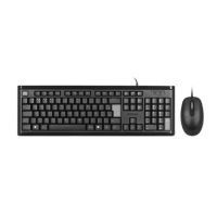 Kit Teclado e Mouse Pcyes Classic Preto