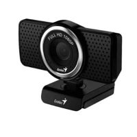Webcam Genius Ecam 8000 1080p c/ Microfone Preta (USB)