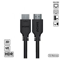 Cabo HDMI x HDMI 10m 2.0 4k Pcyes