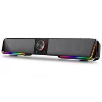 Soundbar Redragon Dadrnets Preto 3w RMS c/ Led RGB