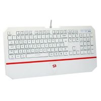 Teclado USB Redagron Gamer Karura2 Branco c/ Led