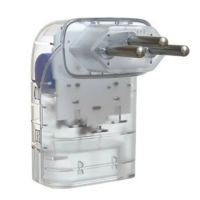 Plug Protetor DPS 3 Pinos Iclamper Transparente (10A)