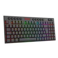 Teclado USB Redragon Gamer Mecnico Yi Tkl Preto (Switch Marrom) c/ Teclado Numrico c/ Led RGB