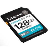 Carto de Memria SD-SDXC 128Gb Kignston Canvas Gol Plus Classe 10