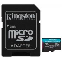 Carto de Memria Micro-SDXC 128Gb c/ Adapt. p/ SD Card Kingston Canvas Go Plus Classe 10