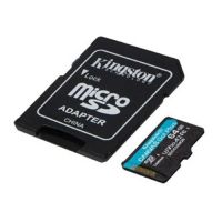 Carto de Memria Micro-SDXC 64Gb c/ Adapt. p/ SD Kingston Canvas Go Plus Classe 10