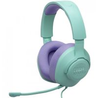 Headset JBL Quantum 100 M2 c/ Microfone Ciano/Roxo (P3)