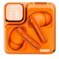 Fone de Ouvido T31 Bluetooth s/ Fio Microfone Melobuds Neo Laranja Qcy