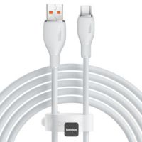 Cabo USB Macho X USB-C Macho 1.2m 100w Branco Baseus