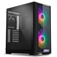 Gabinete M-ATX Lian Li Lancool 215 Preto c/ Lateral em Vidro Temperado