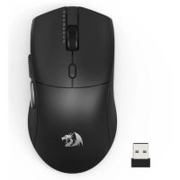 Mouse USB s/ Fio Bluetooth Redragon Neva Preto c/ Led