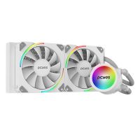 Cooler Proc. 240mm Water Cooler Sangue Frio 3 Argb Ghost Branco c/ Led RGB Pcyes