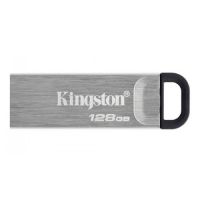 Pen Drive 128Gb Kignston Datatraveler Kyson USB 3.2 Prata/Preto