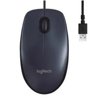 Mouse USB Logitech M90 Optico Preto