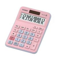 Calculadora de Mesa Casio MX-12B 12 Digitos Rosa Claro