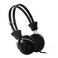 Headset C3 Tech PH-80 c/ Microfone Preto (2xP2)