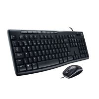Kit Teclado e Mouse Logitech MK200 Media