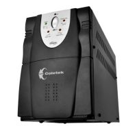 Estabilizador 3200va Coletek ES-3200VA 110/220v Preto