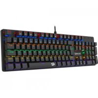 Teclado USB Redragon Gamer Mecnico Valheim Preto (Switch Azul) c/ Teclado Numrico c/ Led RGB