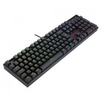 Teclado USB Redragon Gamer Mecnico Mitra Preto (Switch Azul) c/ Teclado Numrico c/ Led RGB