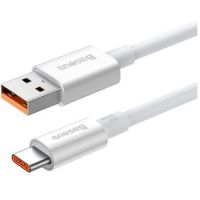 Cabo USB Macho X Ubs-C Macho 1.0m 100W Branco Baseus