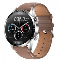 Relgio Smartwatch Level LVW-50CP Prata/Couro(IP68)