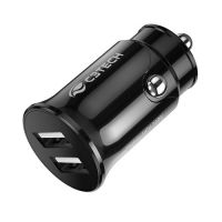 Carregador Veicular 2P 2A 10.5W Preto C3 Tech