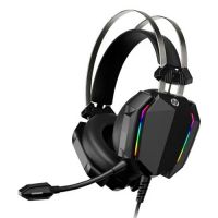 Headphone HP DHH-3215U 7.1 Preto c/ Microfone c/ Led RGB (USB)