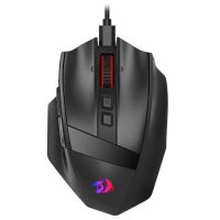 Mouse USB Redragon Gamer Rind Preto c/ Led RGB