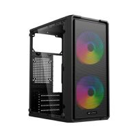 Gabinete Atx C3 Tech Gamer MT-G40BK Preto c/ Lateral em Vidro Temperado